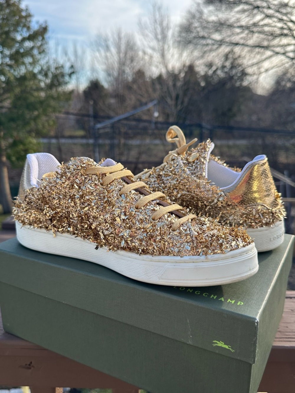 ✨HOST PICK✨ LONGCHAMP LE PLIAGE SNEAKERS (EU 40)